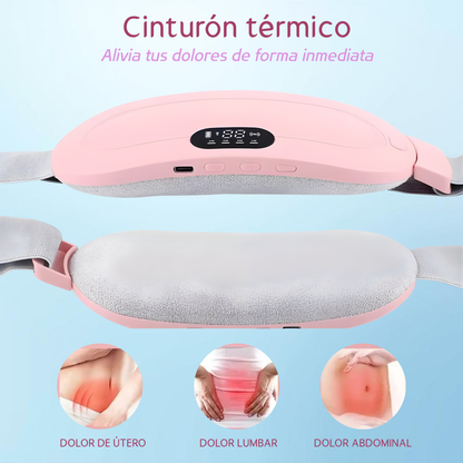 Cinturón término para aliviar el dolor abdominal y lumbar